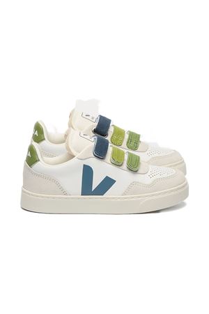 sneakers in pelle bianco VEJA KIDS | SX2021010CMULTICO